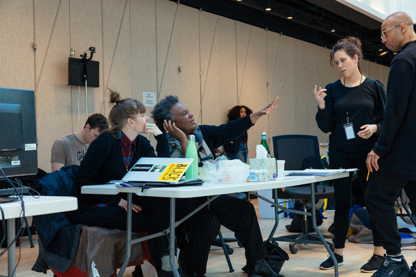 Photo Flash: Inside Rehearsals for Claudia Rankine's HELP at The Shed Image