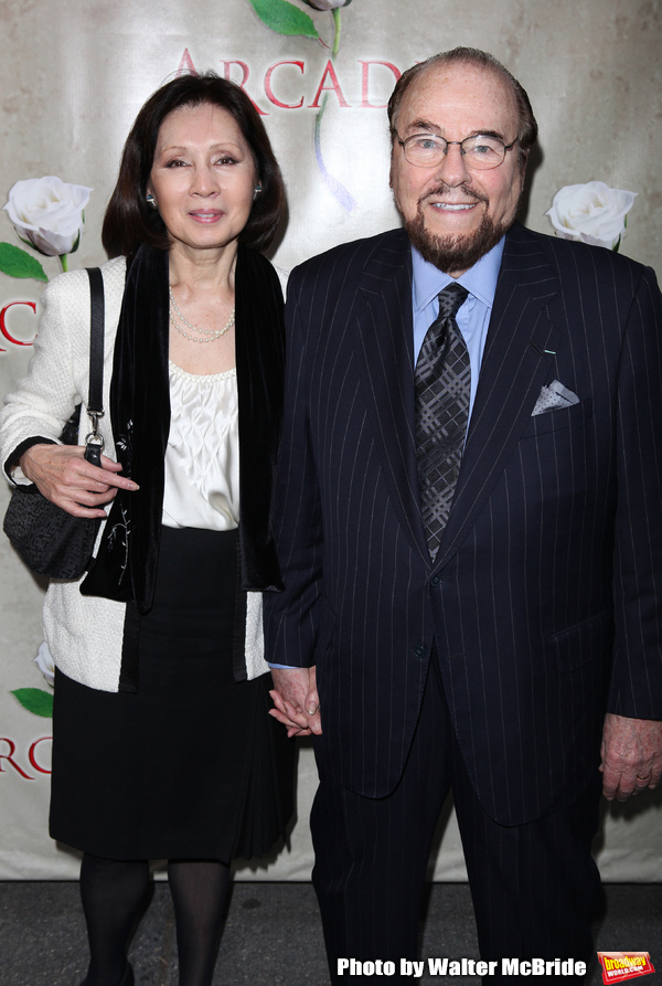 James Lipton & wife attending the Broadway Opening Night Performance of 'Arcadia' at  Photo