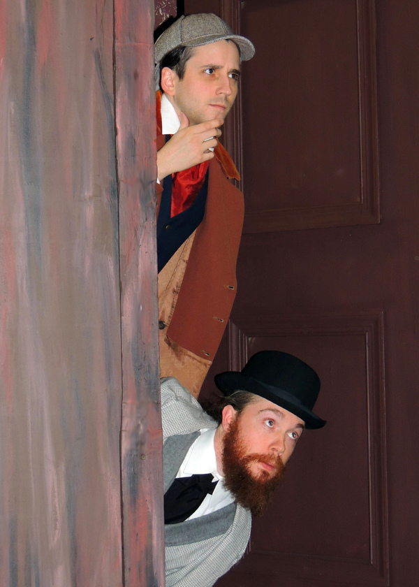 Photo Flash: First Official Look at Holmes and Watson in BASKERVILLE Image
