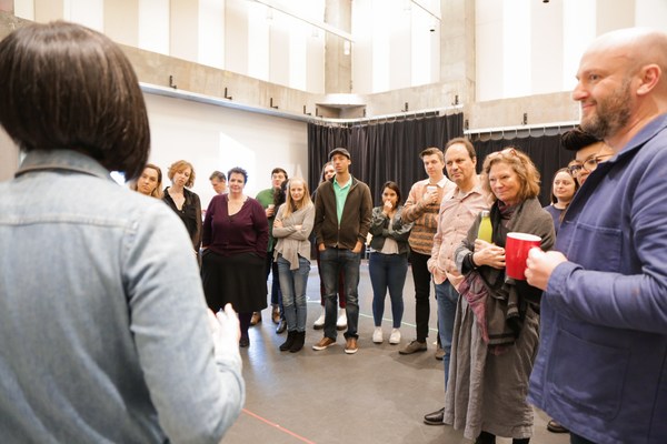 Photo Flash: Inside Rehearsals for TFANA's New York Premiere of Will Eno's GNIT 