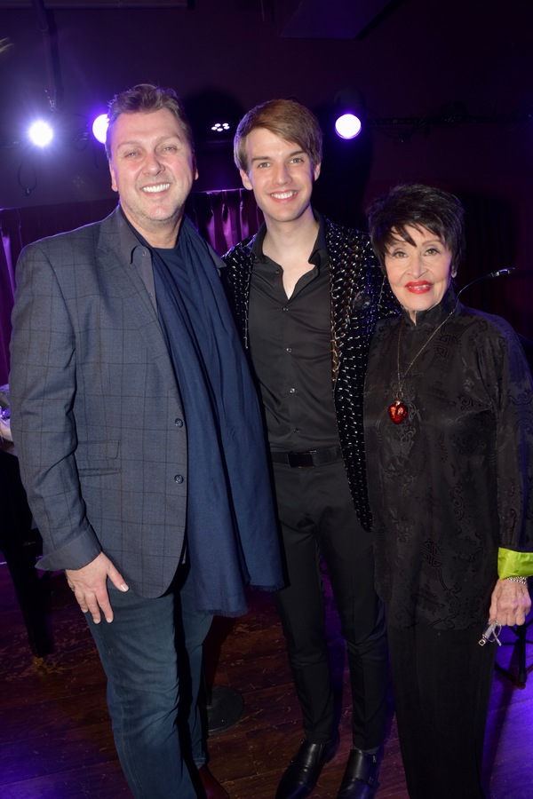 Warren Carlyle, Mark William and Chita Rivera Photo