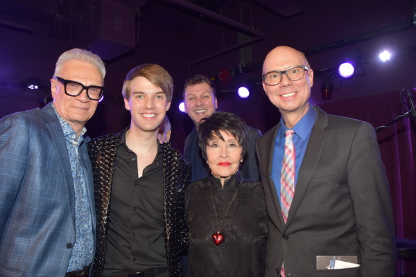 Preston Ridge, Mark William, Warren Carlyle, Chita Rivera and Richie Ridge Photo