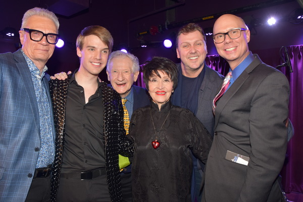 Preston Ridge, Mark William, Harvey Evans Chita Rivera, Warren Carlyle and Richie Rid Photo