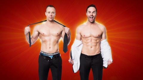 Review: THE NAKED MAGICIANS at The Music Hall was the Total Experience - Magic, Comedy, & Cheeky Australians! 