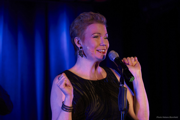Photo Flash: Jennifer Barnhart At The Laurie Beechman Image