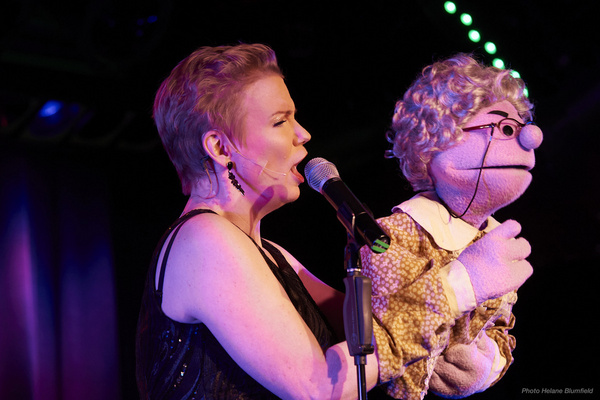 Photo Flash: Jennifer Barnhart At The Laurie Beechman Image
