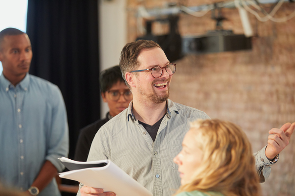 Photo Flash: Inside Rehearsal For 10th Anniversary Production of CLYBOURNE PARK 