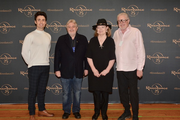 The Creative Team-Padraic Moyles (Associate Director), Bill Whelan (Composer), Joan B Photo