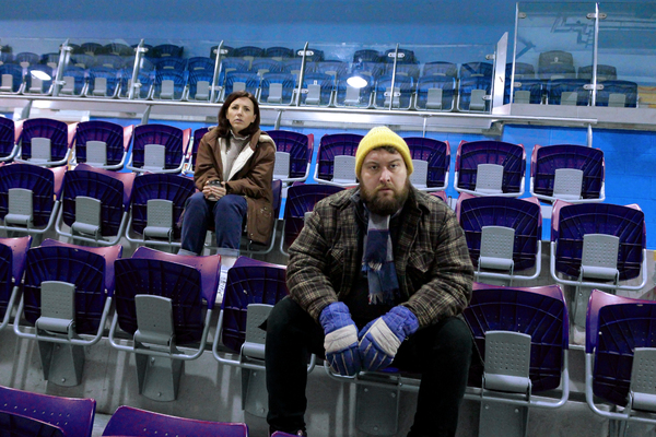 Photo Flash: First Look at HOCKEY MOM HOCKEY DAD at the Finborough Theatre Image