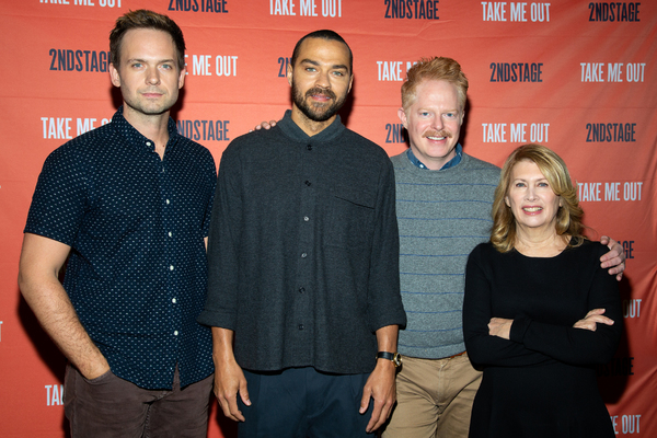 Patrick J. Adams, Jesse Williams, Jesse Tyler Ferguson, Carole Rothman Photo