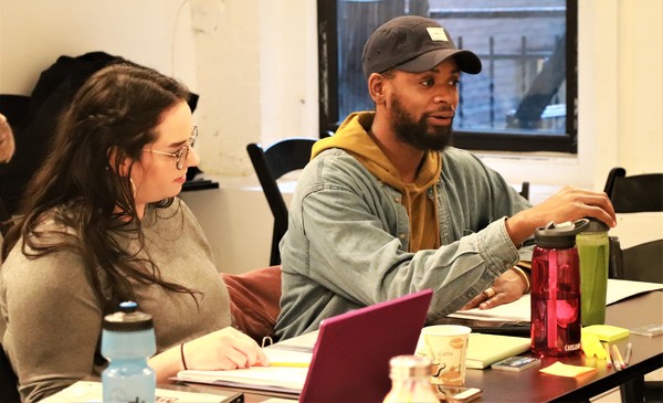 Photo Flash: First Rehearsal for Cherry Lane Theatre's ESAI'S TABLE Image