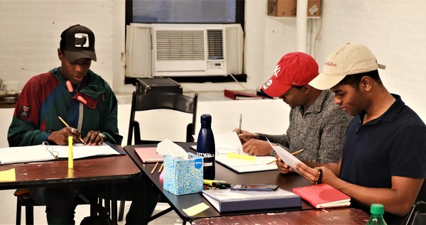 Curtis Cook Jr., Dimitri Carter and Marcus Gladney Jr.  Photo