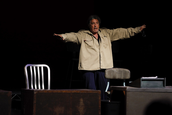 Photo Flash: Al Pacino Headlines Staged Reading Of THE BASIC TRAINING OF PAVLO HUMMEL Image