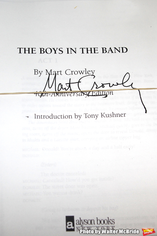 Mart Crowley ( Script ).attending the Meet & Greet for Transport Group's THE BOYS IN  Photo