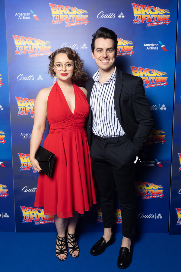 Photo Flash: Roger Bart, Olly Dobson and More at Opening Night of BACK TO THE FUTURE Image