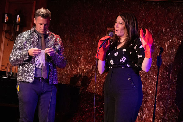 Photo Flash: John Hill, Andy Cohen, Michelle Hill and More at THE FEELS LIVE at Feinstein's/54 Below  Image