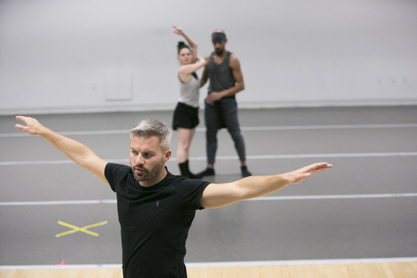 Photo Flash: Choreographer Joshua Beamish in the Lab With Dance Lab New York Image