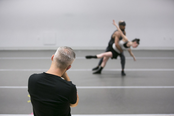 Photo Flash: Choreographer Joshua Beamish in the Lab With Dance Lab New York Image