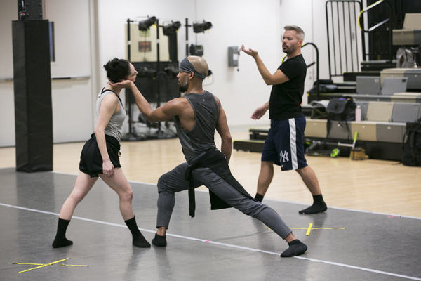 Photo Flash: Choreographer Joshua Beamish in the Lab With Dance Lab New York 