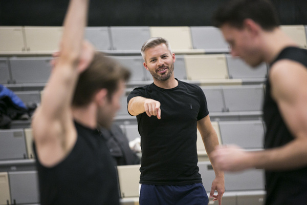 Photo Flash: Choreographer Joshua Beamish in the Lab With Dance Lab New York Image