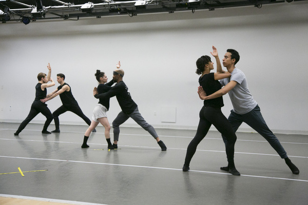 Photo Flash: Choreographer Joshua Beamish in the Lab With Dance Lab New York Image