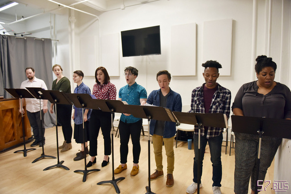 Photo Flash: Inside The NYC Reading Of The New Musical 57 BUS Image