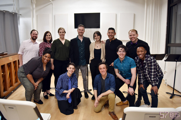 Photo Flash: Inside The NYC Reading Of The New Musical 57 BUS 