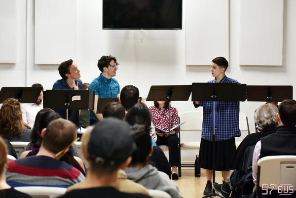 Photo Flash: Inside The NYC Reading Of The New Musical 57 BUS Image
