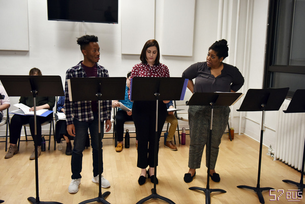 Photo Flash: Inside The NYC Reading Of The New Musical 57 BUS Image