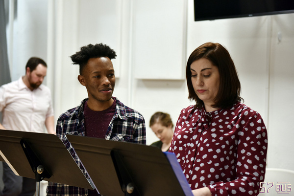 Photo Flash: Inside The NYC Reading Of The New Musical 57 BUS Image