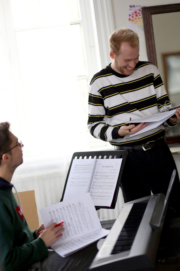 Photo Flash: First Look At DIVA: LIVE FROM HELL In Rehearsal At The Jack Studio Theatre Image