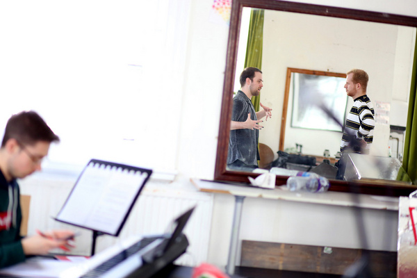 Photo Flash: First Look At DIVA: LIVE FROM HELL In Rehearsal At The Jack Studio Theatre 