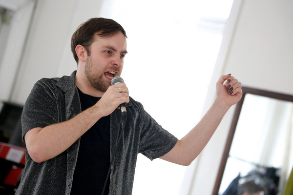 Photo Flash: First Look At DIVA: LIVE FROM HELL In Rehearsal At The Jack Studio Theatre Image