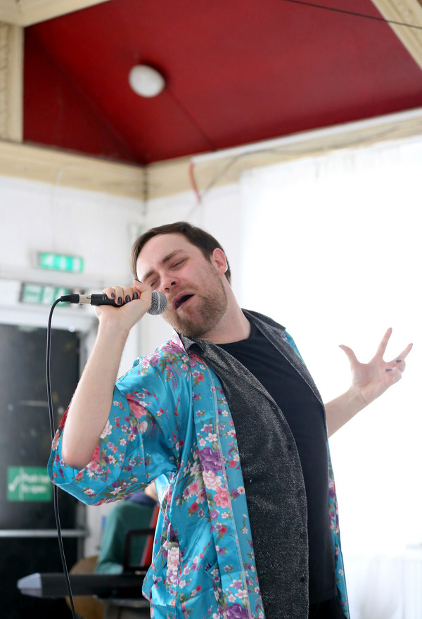 Photo Flash: First Look At DIVA: LIVE FROM HELL In Rehearsal At The Jack Studio Theatre Image