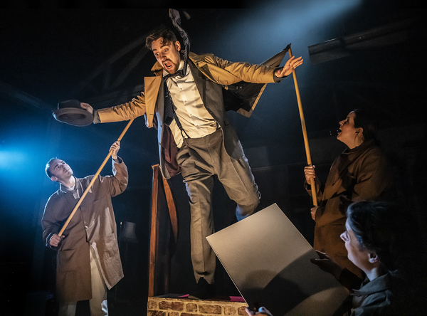 Photo Flash: First Look at New Old Friends' CRIMES, CAMERA, ACTION Image