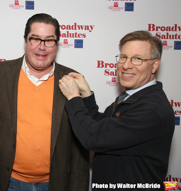 Merwin Foard and Ira Mont attends The Broadway League and the Coalition of Broadway U Photo