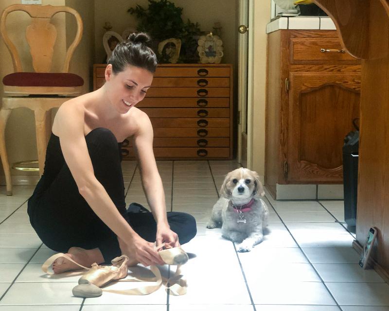 Interview: How NYC Ballet's Tiler Peck Is Keeping Us Dancing Daily! Image