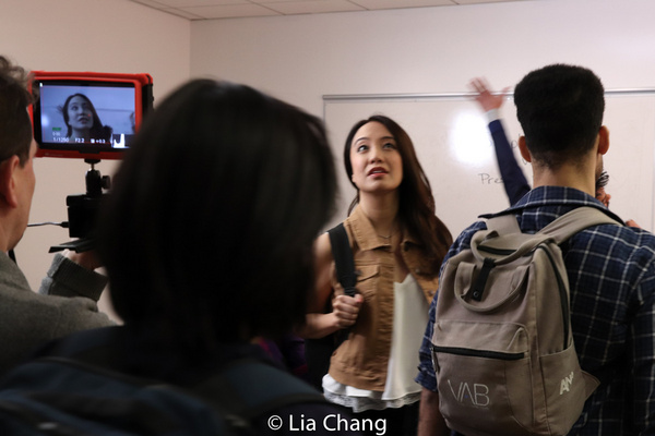 Photo Flash: Jaygee Macapugay, Garth Kravits And Paulo K Tirol On The Set Of THE LANGUAGE LESSON Image