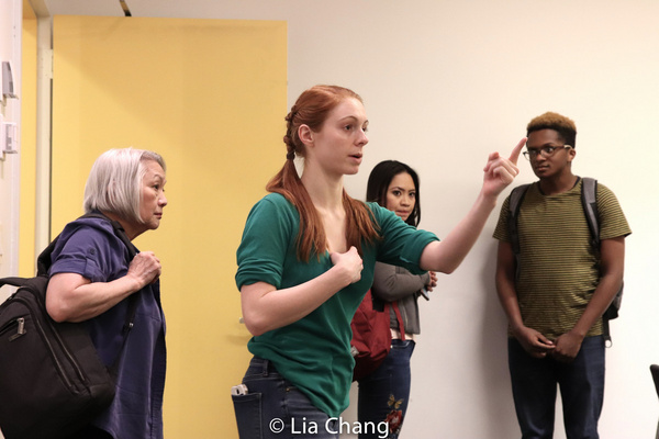 Photo Flash: Jaygee Macapugay, Garth Kravits And Paulo K Tirol On The Set Of THE LANGUAGE LESSON Image