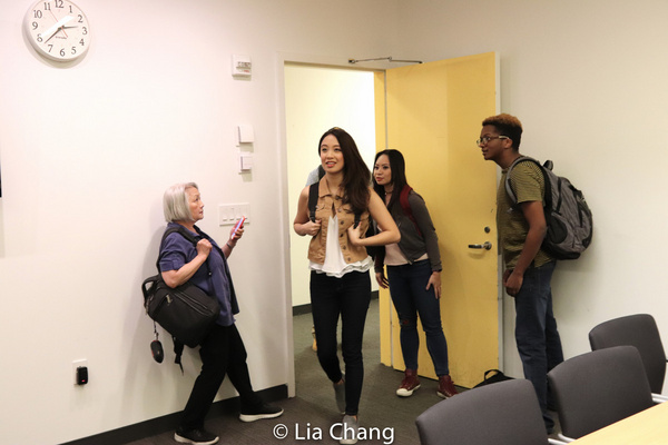 Photo Flash: Jaygee Macapugay, Garth Kravits And Paulo K Tirol On The Set Of THE LANGUAGE LESSON Image