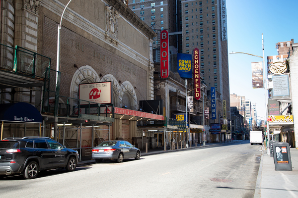 Photo Coverage: 19 Eerie Images of a Desolate Times Square 