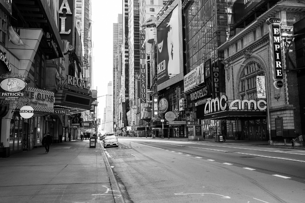 Photo Coverage: 19 Eerie Images of a Desolate Times Square  Image