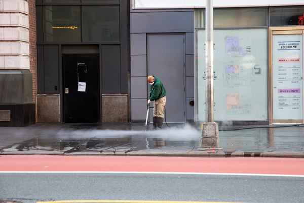Photo Coverage: 19 Eerie Images of a Desolate Times Square Image