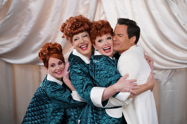 Photo Flash: WILL & GRACE Loves Lucy! See New Photos From the Set Image