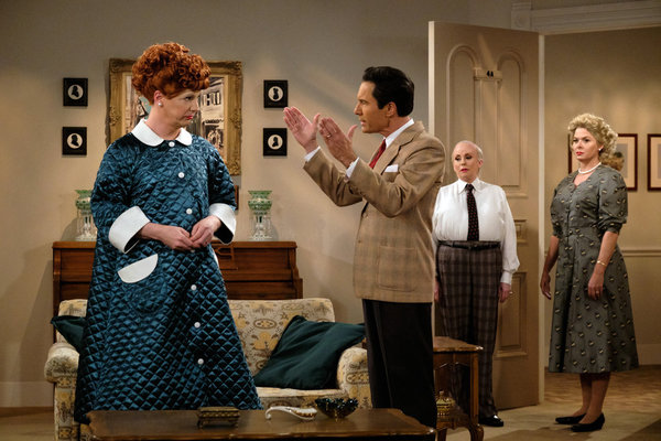 Photo Flash: WILL & GRACE Loves Lucy! See New Photos From the Set Image