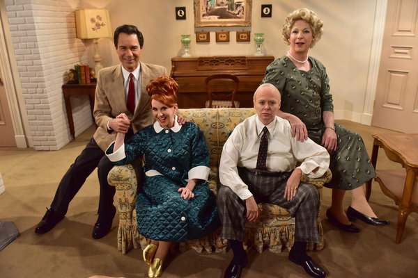 Photo Flash: WILL & GRACE Loves Lucy! See New Photos From the Set 