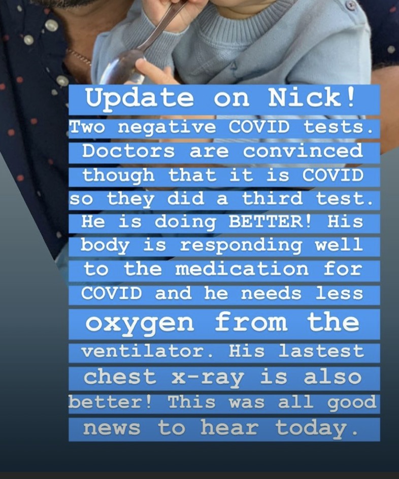 Tony-Nominee Nick Cordero's Condition Improving with Treatment 