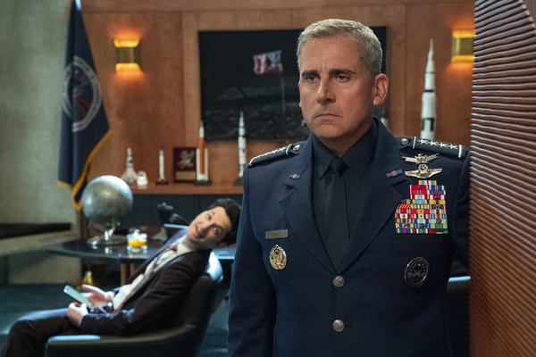 Photo Flash: See Steve Carell, Lisa Kudrow, & More in a First Look at SPACE FORCE Image
