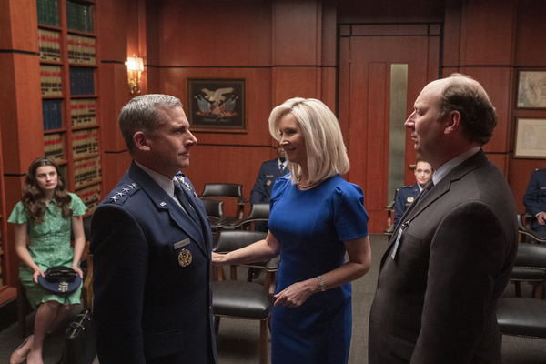 Photo Flash: See Steve Carell, Lisa Kudrow, & More in a First Look at SPACE FORCE Image