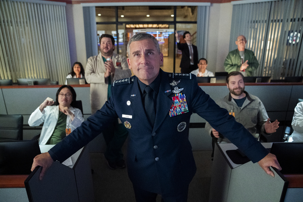 Photo Flash: See Steve Carell, Lisa Kudrow, & More in a First Look at SPACE FORCE 